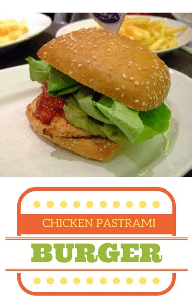 Rachael Ray Chicken Pastrami Burger Andalusian Chicken