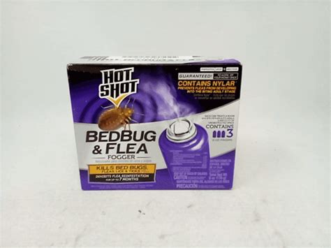 Hot Shot Bed Bug Flea Fogger 3pk Dutch Goat