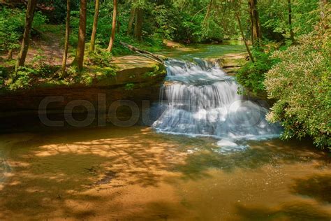 Creation Falls Red River Gorge Ky Stock Image Colourbox