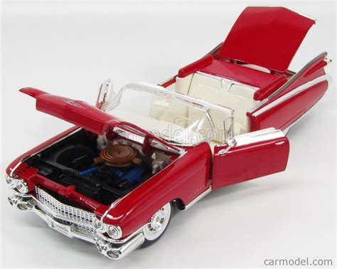 MAISTO 36813RD Scale 1 18 CADILLAC ELDORADO BIARRITZ CABRIOLET 1959 RED