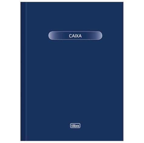 Livro Caixa Tilibra Grande Capa Dura 100Fls Livpap Livraria E Papelaria