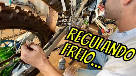 Como Regular O Freio A Disco Da Moto Sangrando Freio Traseiro