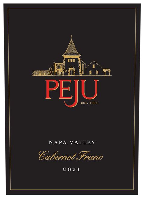 Peju Winery Cabernet Franc Vintage Wine Cellars