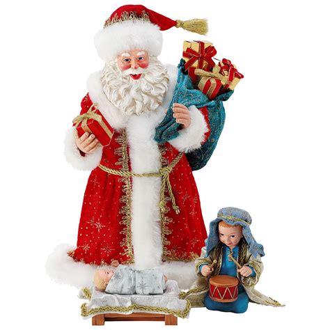 Possible Dreams Fao Toy Soldier Santa Figurine New Color