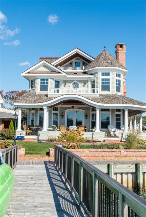 Beautiful Beach House Showcasing Our Maibec Shingles On Jersey Shore