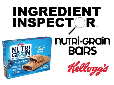 What S In A Kellogg S Nutri Grain Bar — Ingredient Inspector