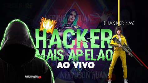 LIVE AO VIVO FF HACK UPANDO INSCRITOS ATE MESTRE HACK MAIS APELAO