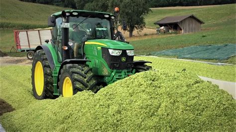 Sound MAISHÄCKSELN 2018 Claas Jaguar 850 Steyr John Deere