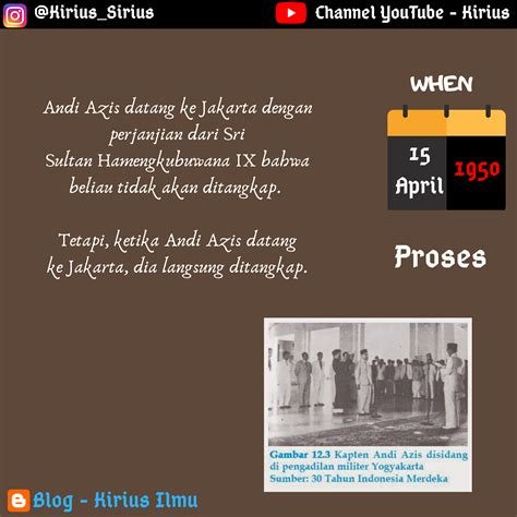 Andi Aziz Menolak Keberadaan Apris Sebab 3