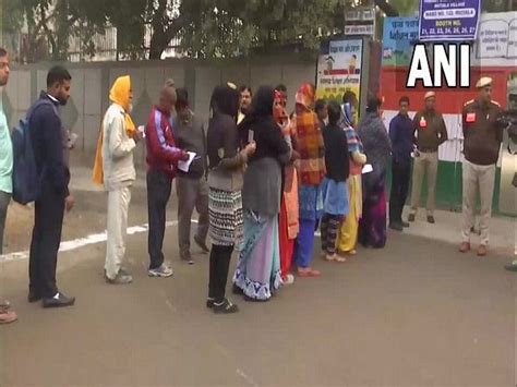 Mcd Polls Pc Voter Turnout Recorded Till Noon Brisk Polling