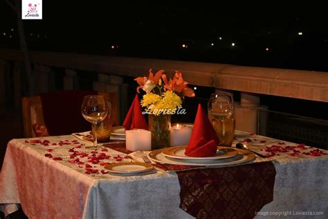 Valentine S Balcony View Candlelight Dinner In South Delhi