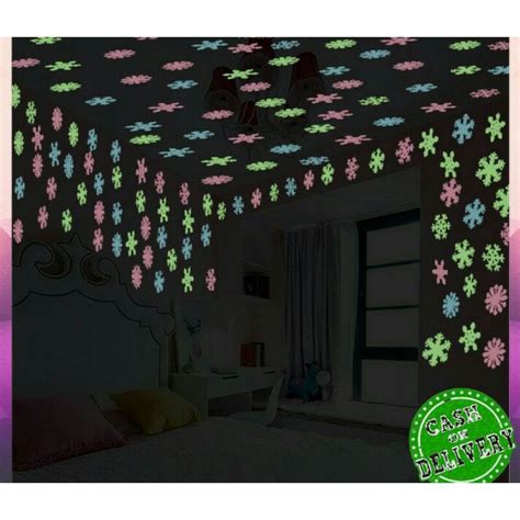 jual stiker glow   dark pcs shopee indonesia