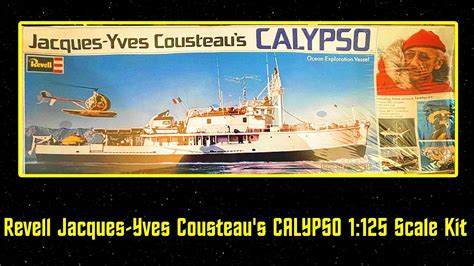 Revell Jacques Yves Cousteau S Calypso Scale Model Kit Youtube