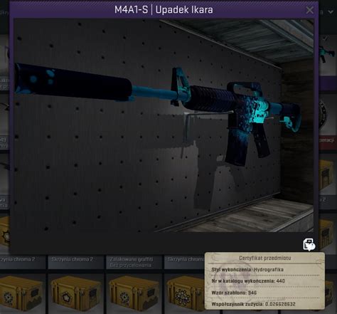 CS GO SKIN M4A1 S Upadek Ikara Icarus Fell FN 5 5 7103869033