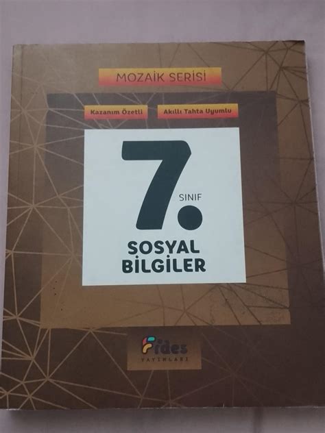 Arkada Lar Acil Olarak Sinif Mozaik Serisi Sosyal Bilgiler Test