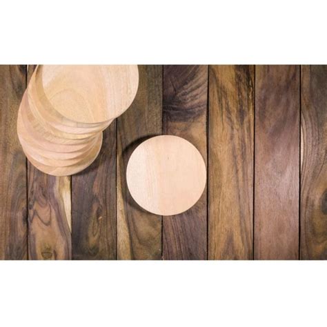 Jual KAYU BULAT POLOS MAHONI DIAMETER 12 15CM TINGGI 2CM Shopee Indonesia