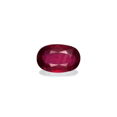 Rubis Du Mozambique Taille Ovale Rouge Carats