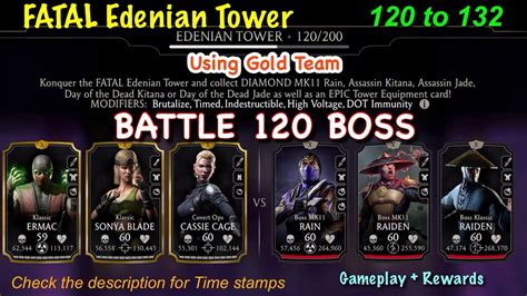 Edenian Fatal Tower Boss Battle Mk Mobile Youtube