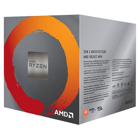 Procesador Amd Ryzen 7 3700x 8 Core 16 Thread 36ghz 44ghz