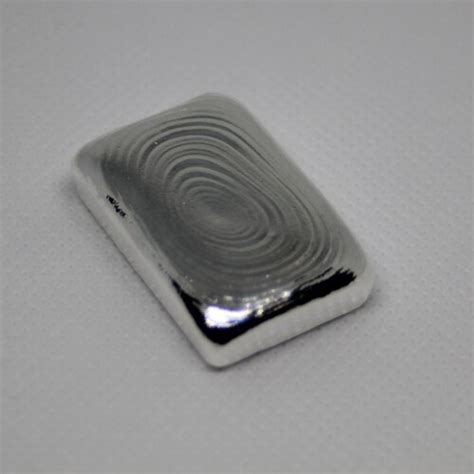 Hand Poured Silver Bar From Silver Bullion One Troy Ounce of - Etsy