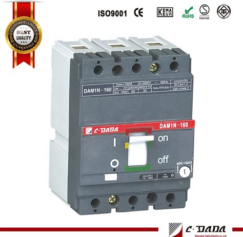 Dam1 160 3p Kema Asta Approved Molded Case Circuit Breaker Mccb China Mccb 3p 160a And 1000v