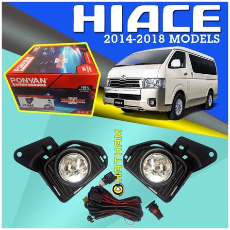 Toyota Hiace 2014 2015 2016 2017 2018 Foglamp Foglight Assembly Fog