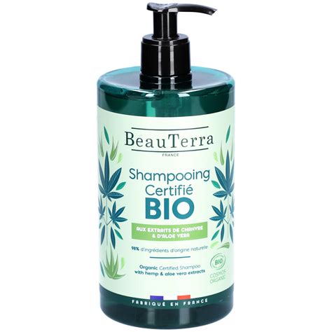 Beauterra Shampoo Mit Bio Zertifikat Hanf Und Aloe Vera Ml