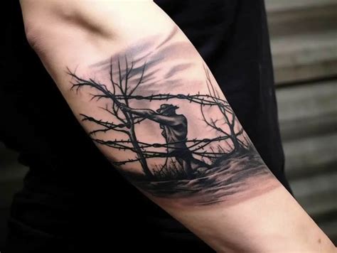 Barbed Wire Tattoo Meaning A Symbol Woven With Intrigue