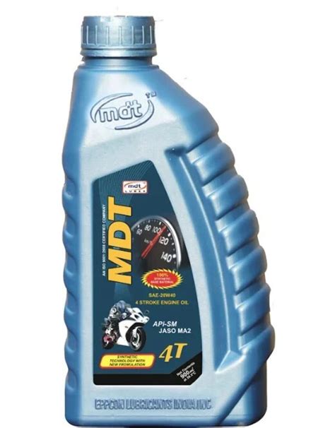 W Mdt T Synthetic Engine Oil Bottle Of Litre At Rs Bottle