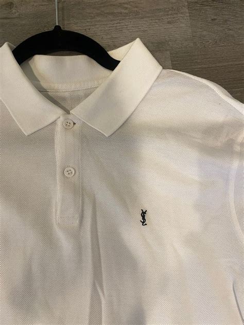 Yves Saint Laurent Cassandre Polo Shirt In Cotton PiquÉ Grailed