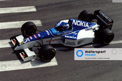 Mika Salo Tyrrell 023 Yamaha Monaco GP Motorsport Images