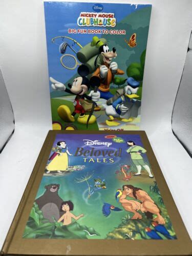 Disney S Pack Beloved Tales Book Hard Cover Mickey Mouse Club Book