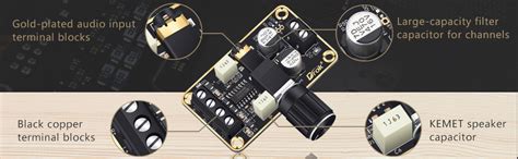 Amazon Amplifier Circuit Module DROK 5W 5W Digital Audio