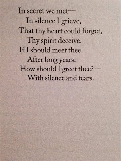 Silence And Tears Poetry Words Literary Quotes Poetry Quotes