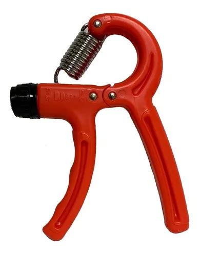 Ejercitador De Mano Ajustable50kg Resistencia Mano Mancuerna Color Rojo