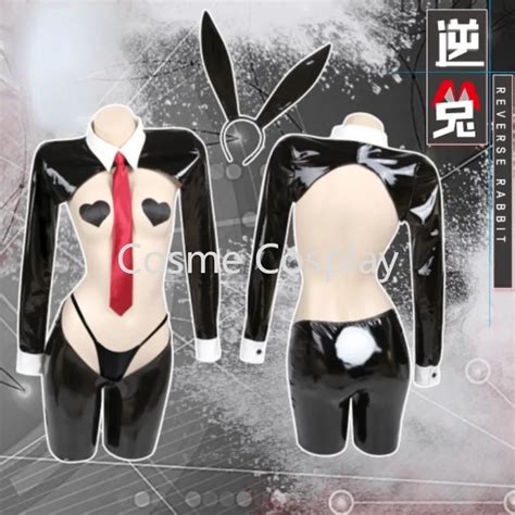 Leather Cos Anime Against War Bunny Girl Cosplay Costume The Viral