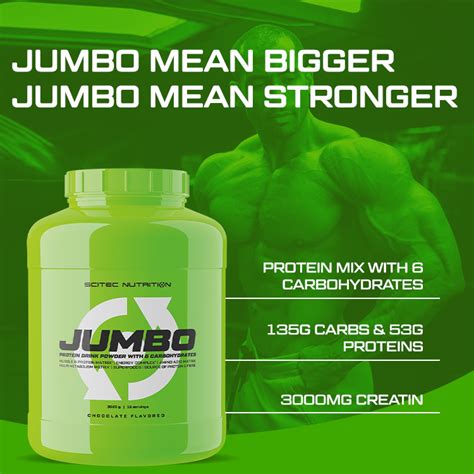 Jumbo Weight Gainer Et Extreme Masse Series De Scitec