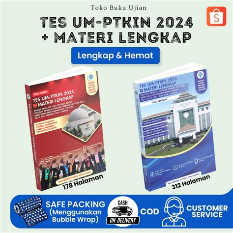 Jual Edisi Terbaru Buku Tes Um Ptkin Materi Lengkap Edisi