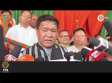 Cm Khandu Updates Arunachalee Were Detained In Lower Siang S Kangku