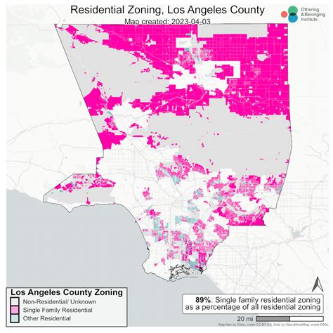 Greater La Region Zoning Maps Othering And Belonging Institute