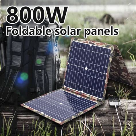 800W Sk Adany Panel S Oneczny Przeno Na Adowarka S Oneczna 12v