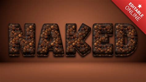 Naked Text Effect Generator Textstudio