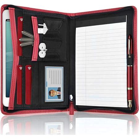 Amazon Godery Padfolio Portfolio Mini Leather Zippered