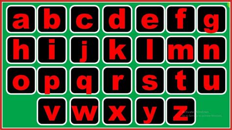 Small Alphabet A To Z Small Letters A B C D E F G H I J K L M N O P