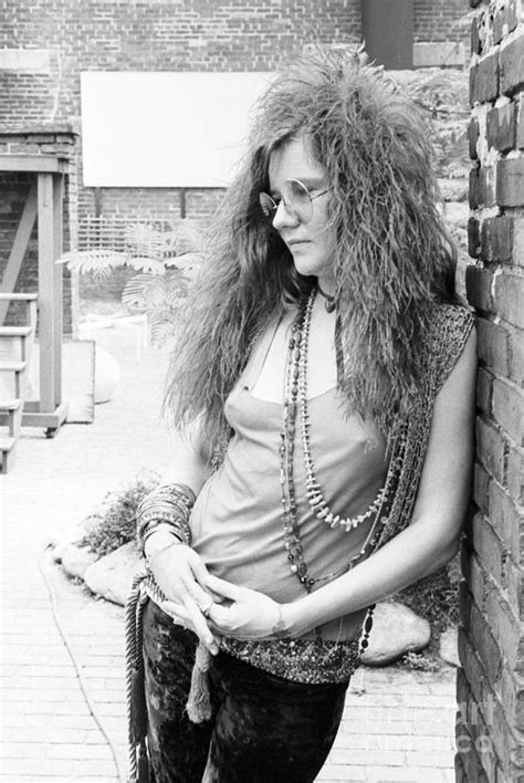 Janis Joplin At The Chelsea Hotel #1 by The Estate Of David Gahr