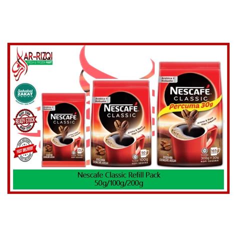 Nescafe Classic Refill Pack Shopee Malaysia