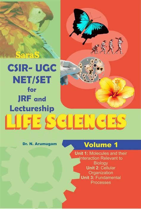 CSIR UGC NET SET Life Science Volume 1 | Saras Publication – Books for ...