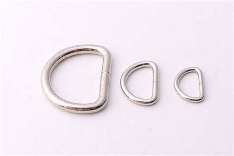 Silver D Rings 10mm 13mm 20mminner Belts Strap D Rings Purse Etsy