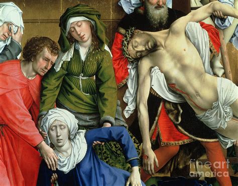 Descent From The Cross Painting By Rogier Van Der Weyden Fine