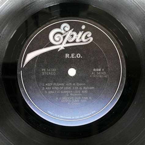 Yahoo Reo Speedwagon R E O Epic Pe Lp